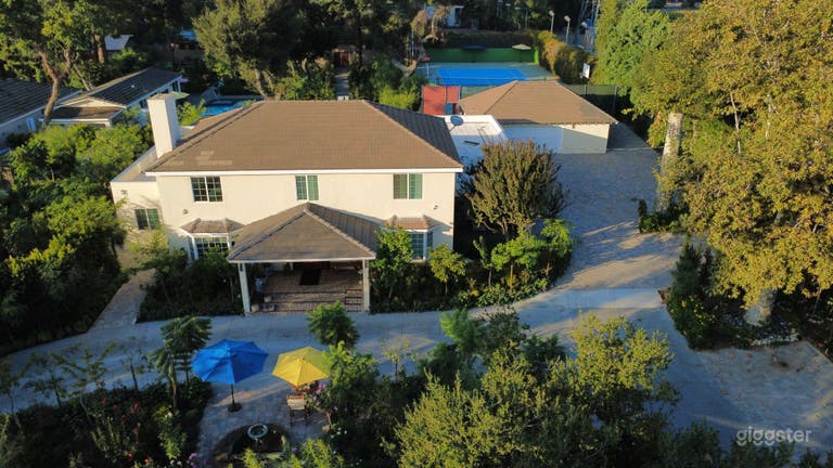  Beeindruckende Villa mit Tennisplatz in Pasadena 