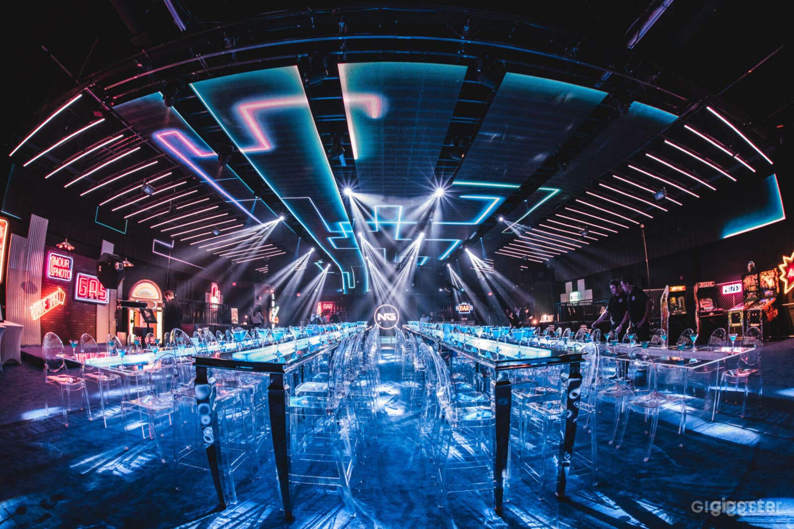 Immersive Event Space with LED Ceiling Photo 3