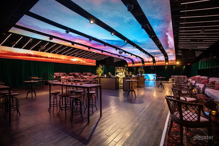  Immersive Event Space with LED Ceiling 
