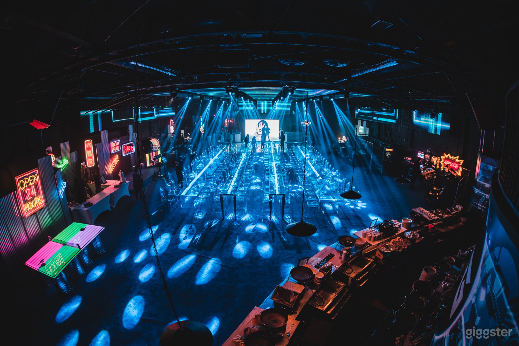 Immersive Event Space with LED Ceiling Photo 2