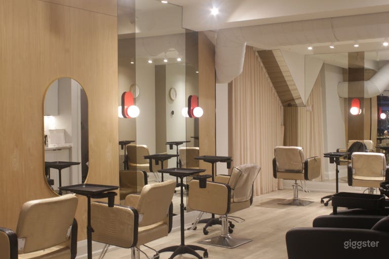  Hochwertiger Salon für strukturiertes Haar für Events & Markenaktivierungen 