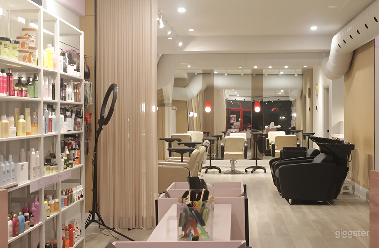  Hochwertiger Salon für strukturiertes Haar für Events & Markenaktivierungen 