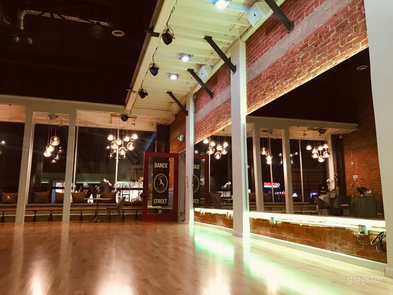  Front Mirrors of our Dance Studio  