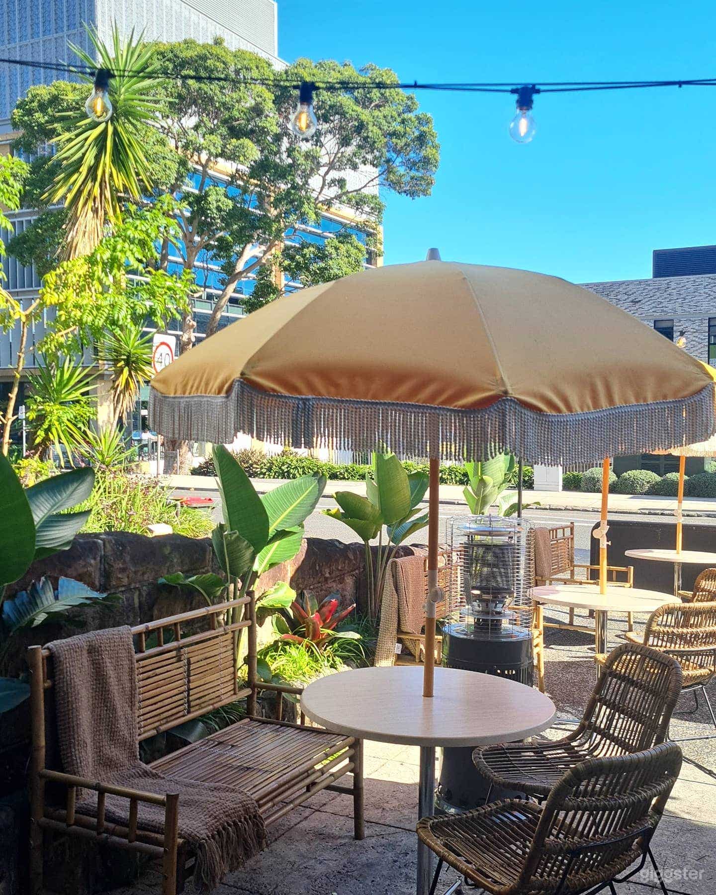 Outside Beer Garden - Safari Inspired Bar in Gosford  Photo 2