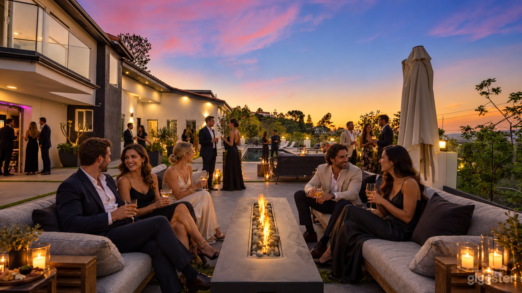 Hollywood Hills Mansion w/ Panoramic Valley Views Photo 1