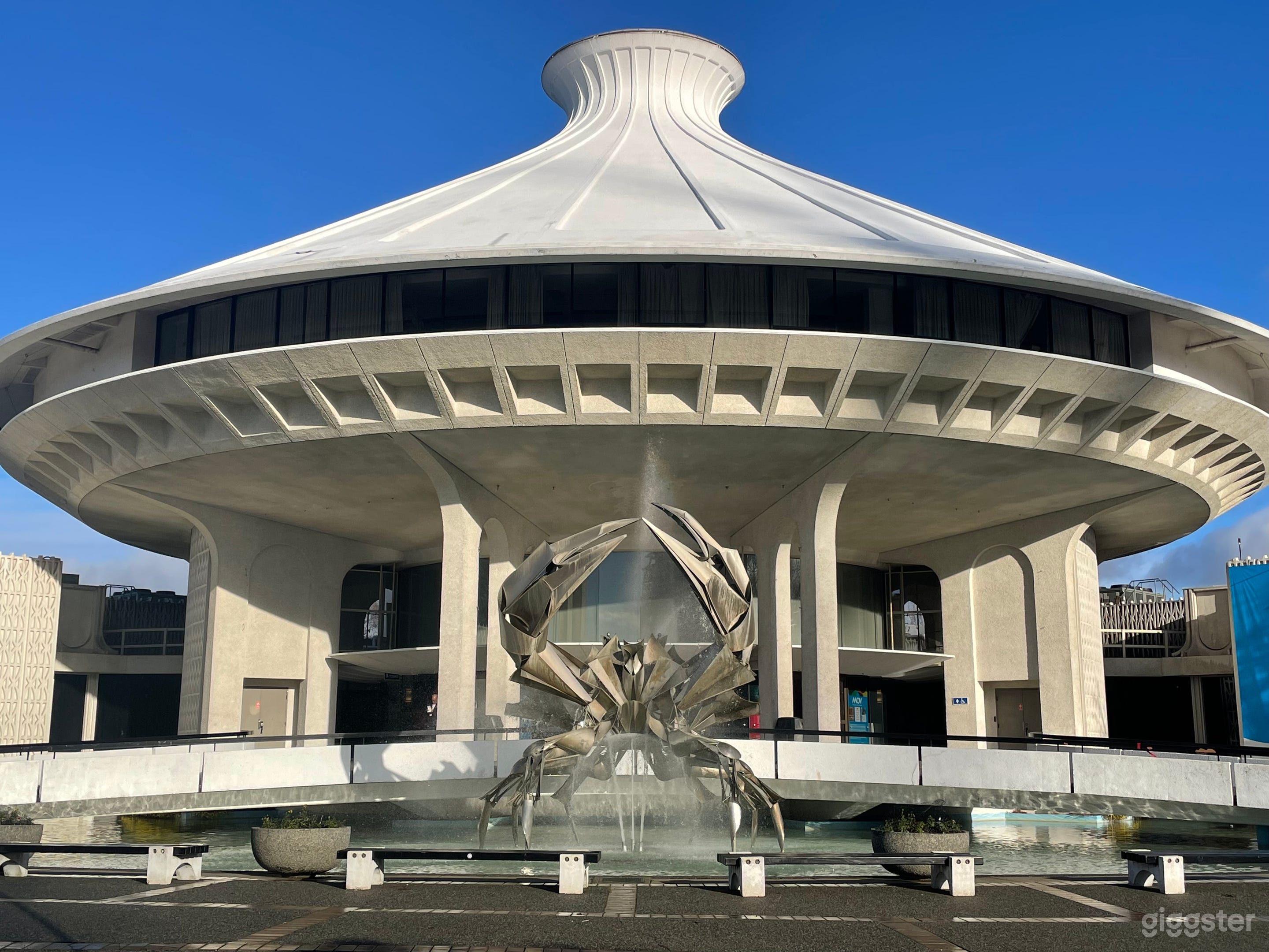 Outside of the building