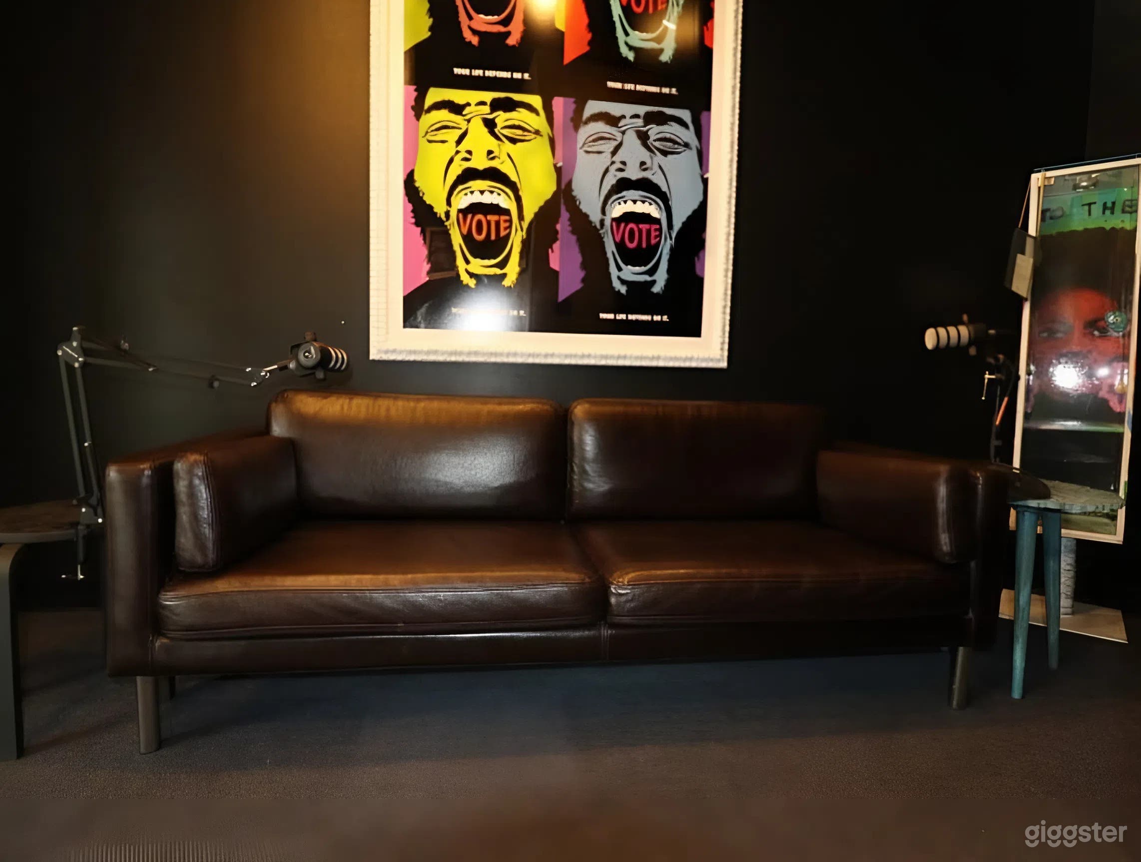 4-Person Podcast Studio with Engineer & Live Stream Photo 3