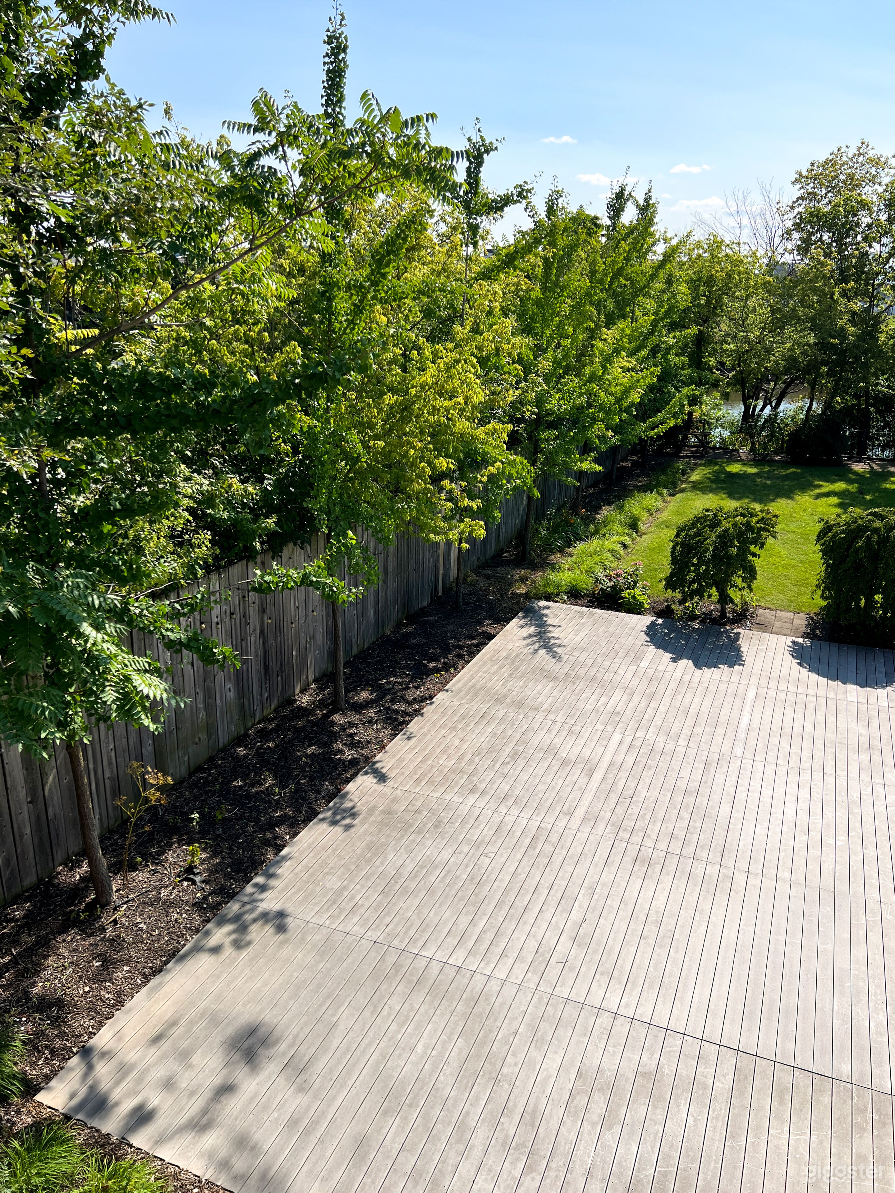 Private Patio &amp; Yard with River View