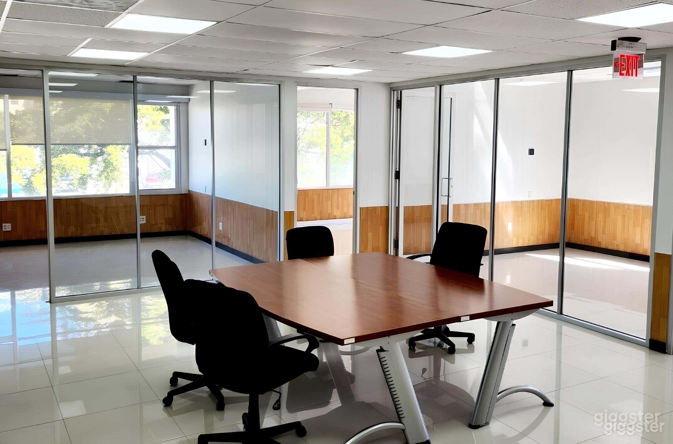 Bright Glass Office space in Miami Photo 1