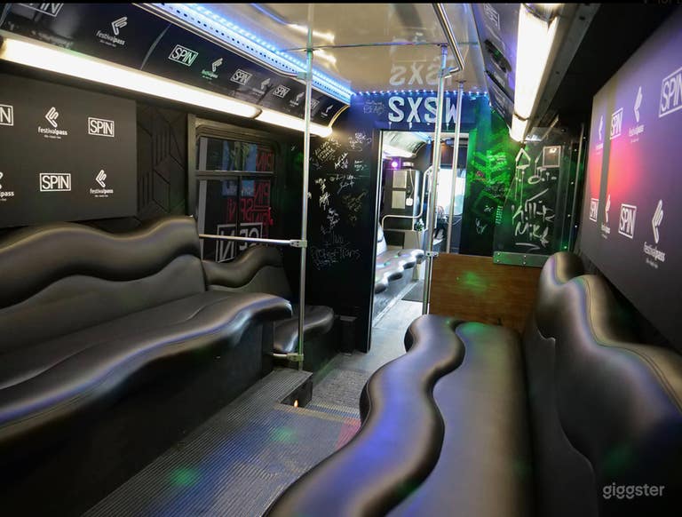  Incredible Limo-Style Party Bus 