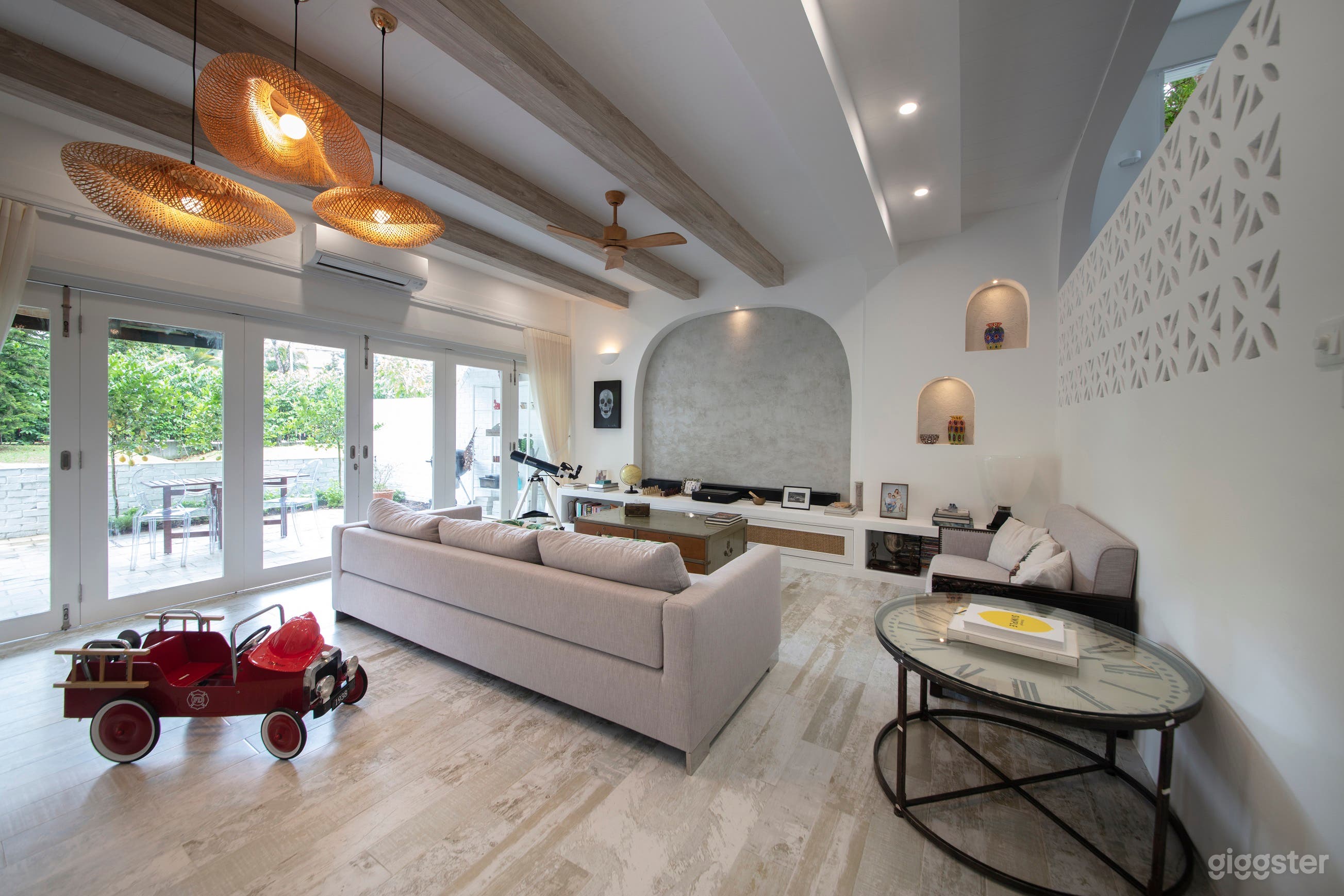 Mediterranean Santorini Style House Photo 1