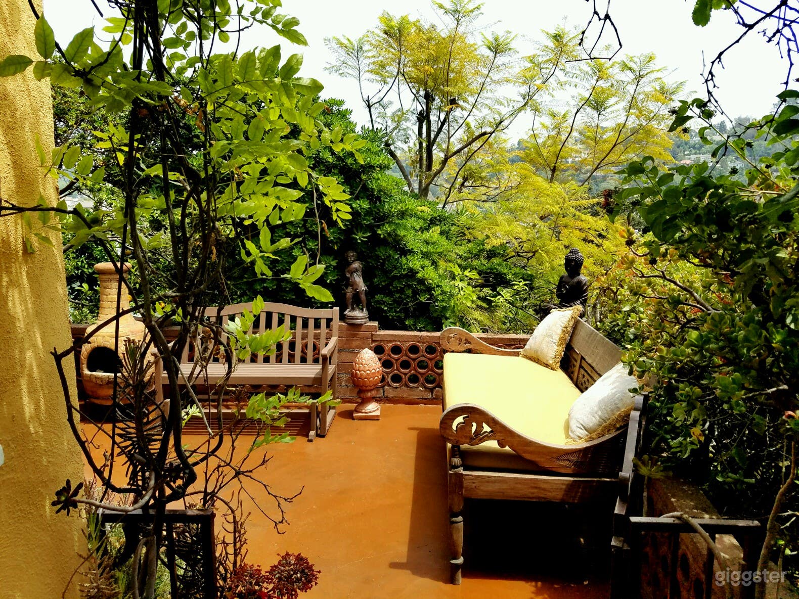 one of our five patios