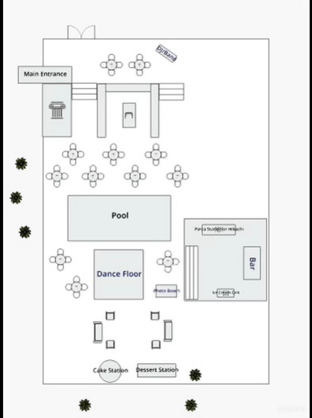 1.5 acres Secluded Enchanted Venue in Palmetto Bay Photo 2