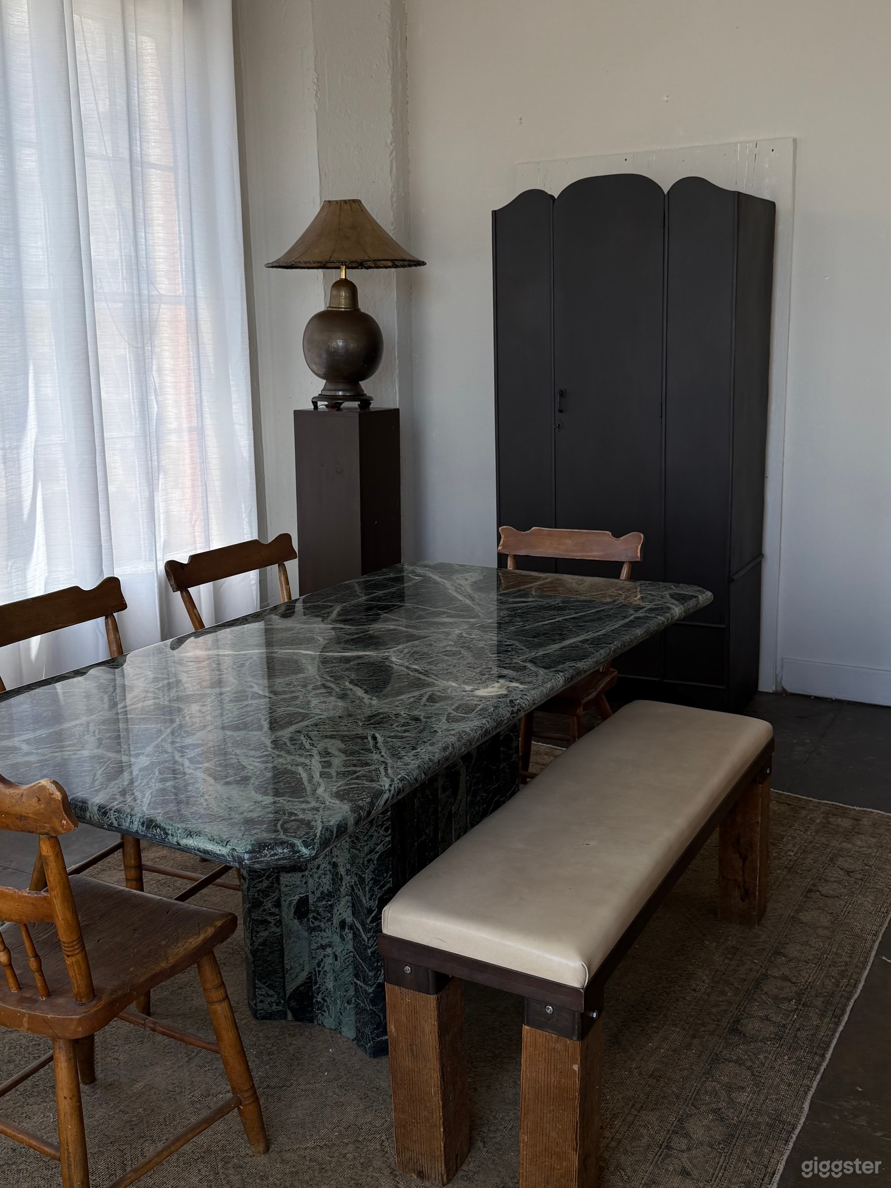 Minimal Lifestyle Studio with Vintage Furniture Photo 4