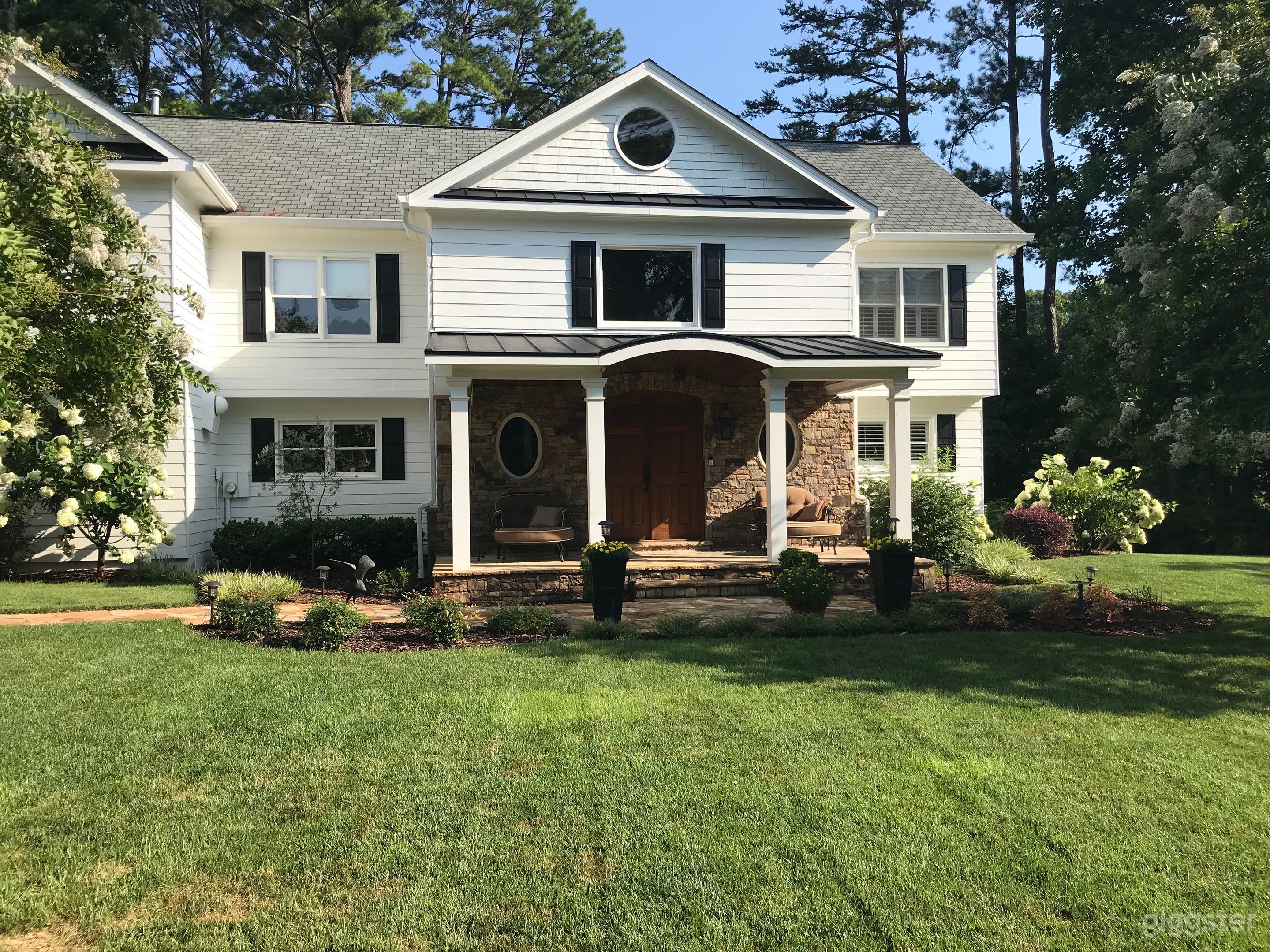 First third of our house; couldn't get it all in one picture.