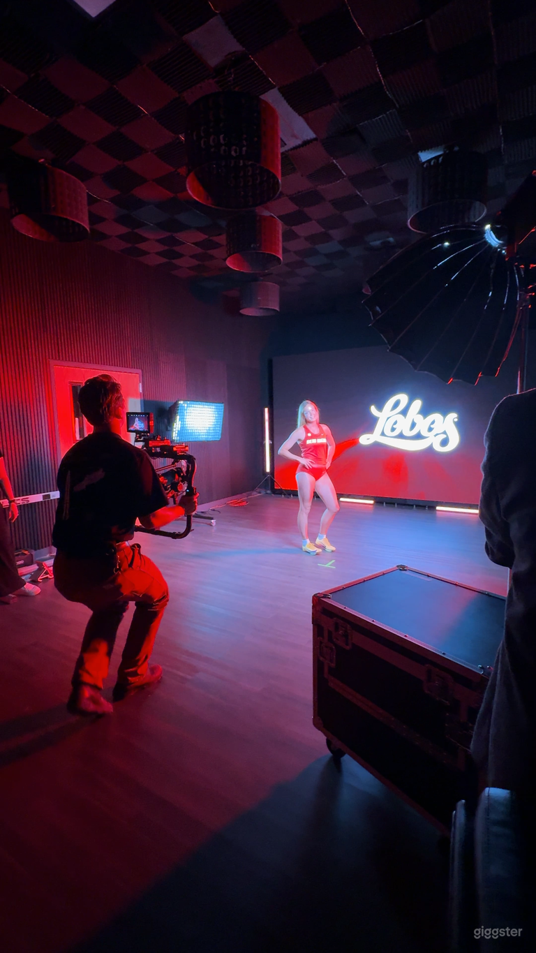  Studio with Mid-Sized LED Wall 
