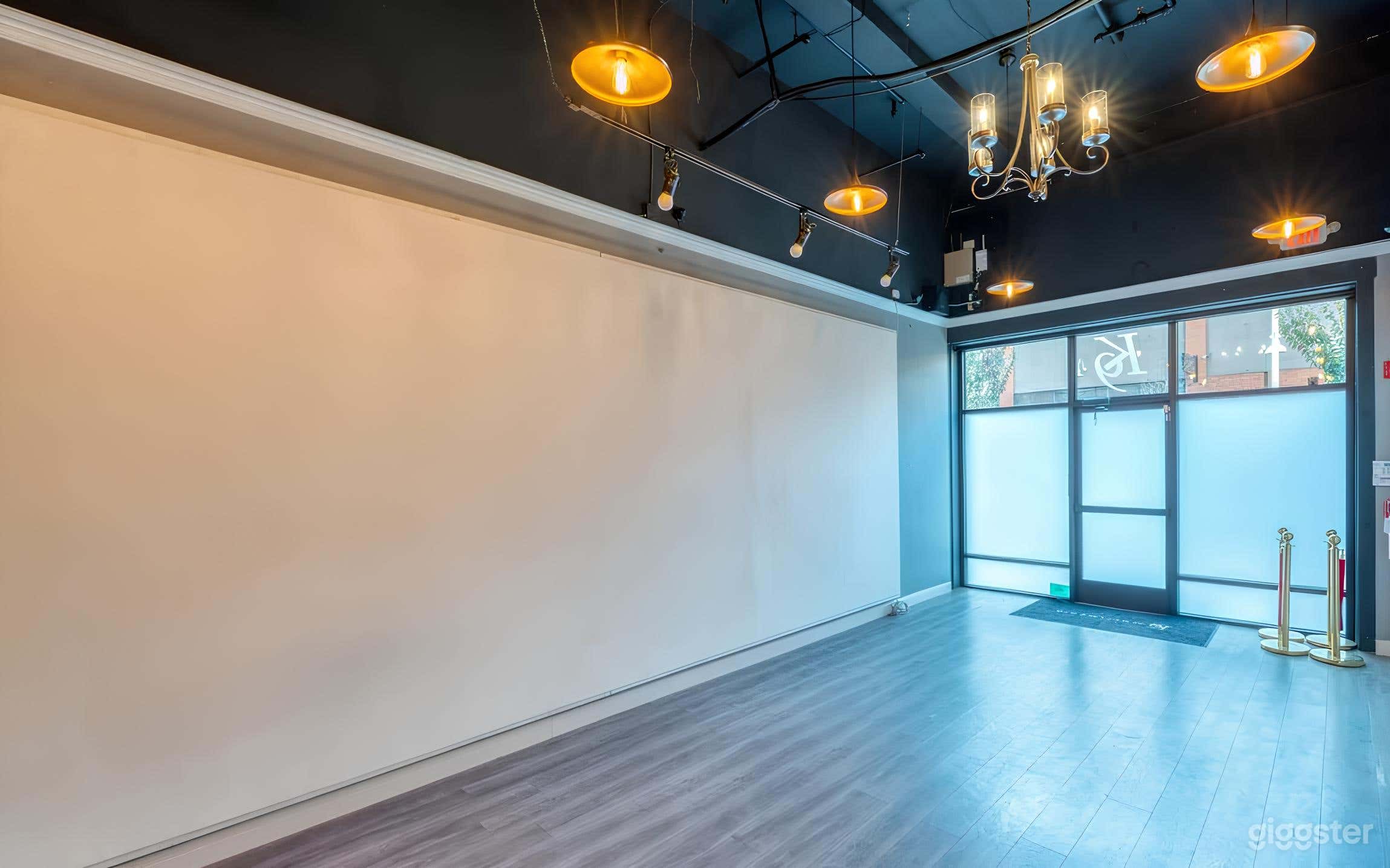 Natural Sunlight on white Wall - Backdrops available as well