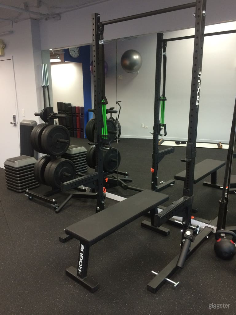  Pequeño estudio de fitness 