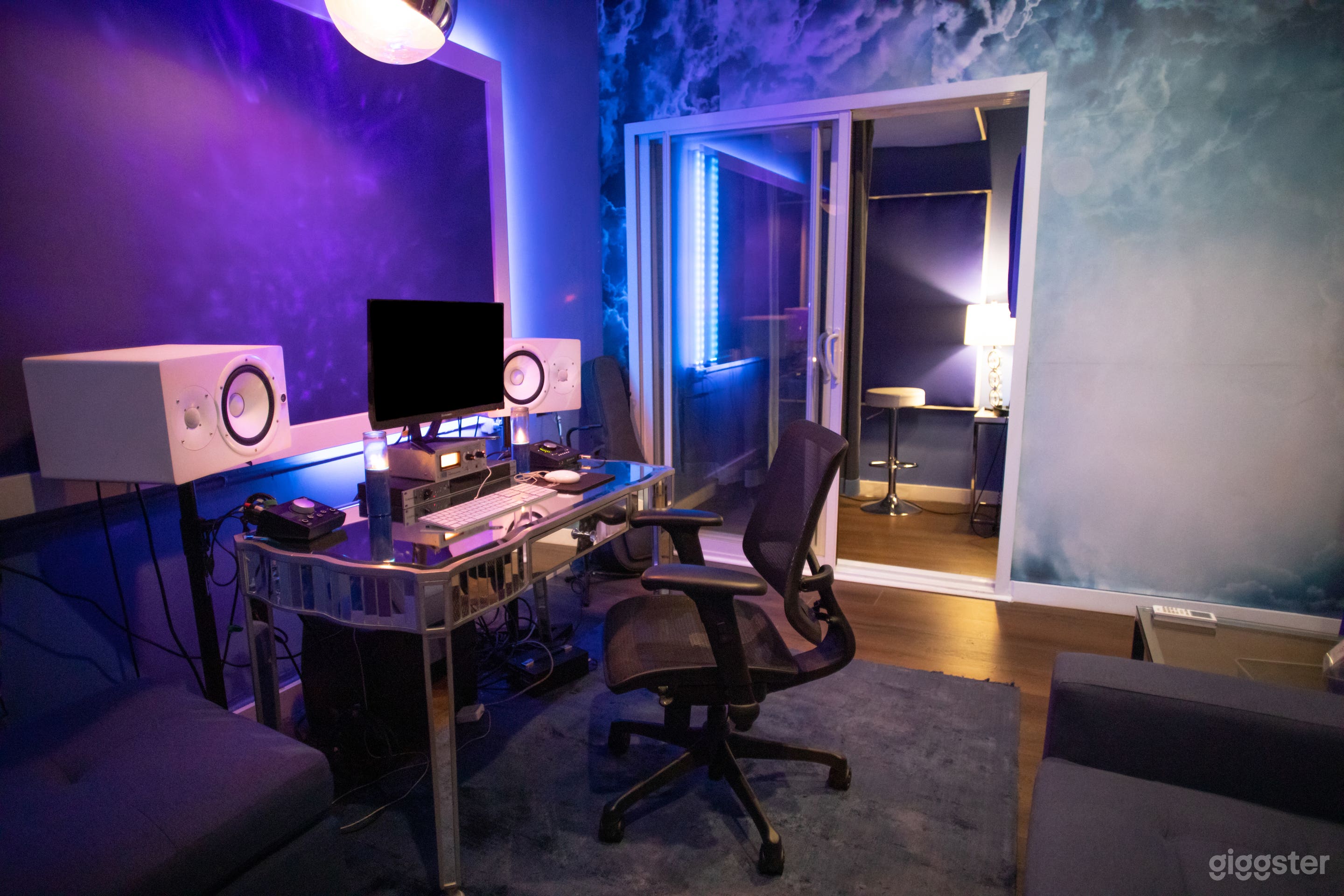 The Blue Room is located at Melrose Sound in east LA. 