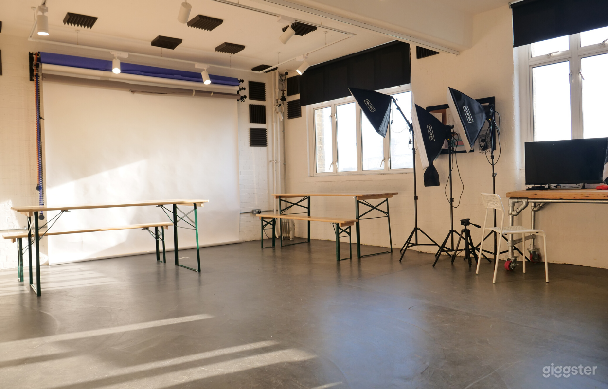 Tables and benches available