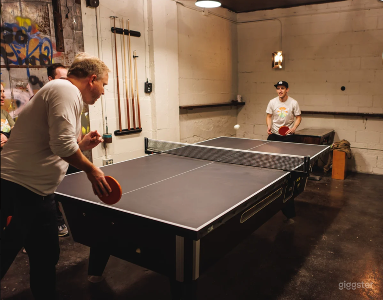  Game room has a ping pong table, pool table, and vintage arcade machine with many games! 