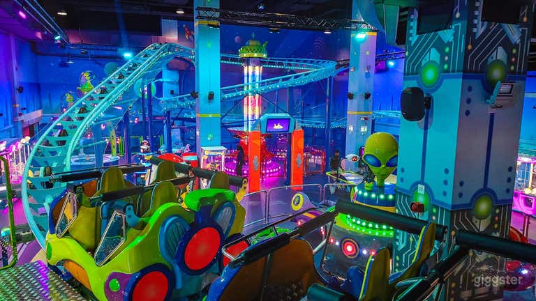  Indoor amusement park! 