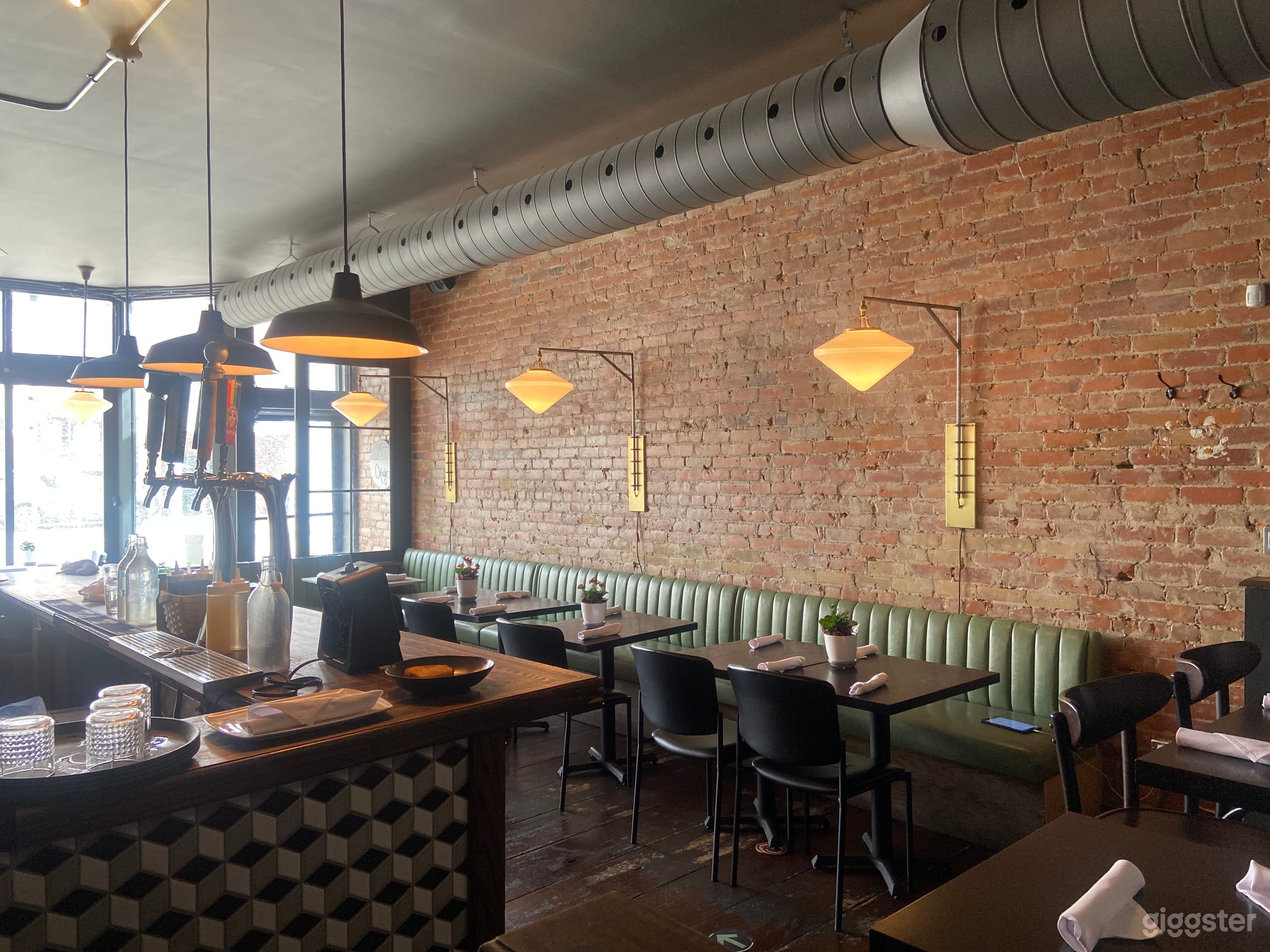 From the Back of Restaurant View