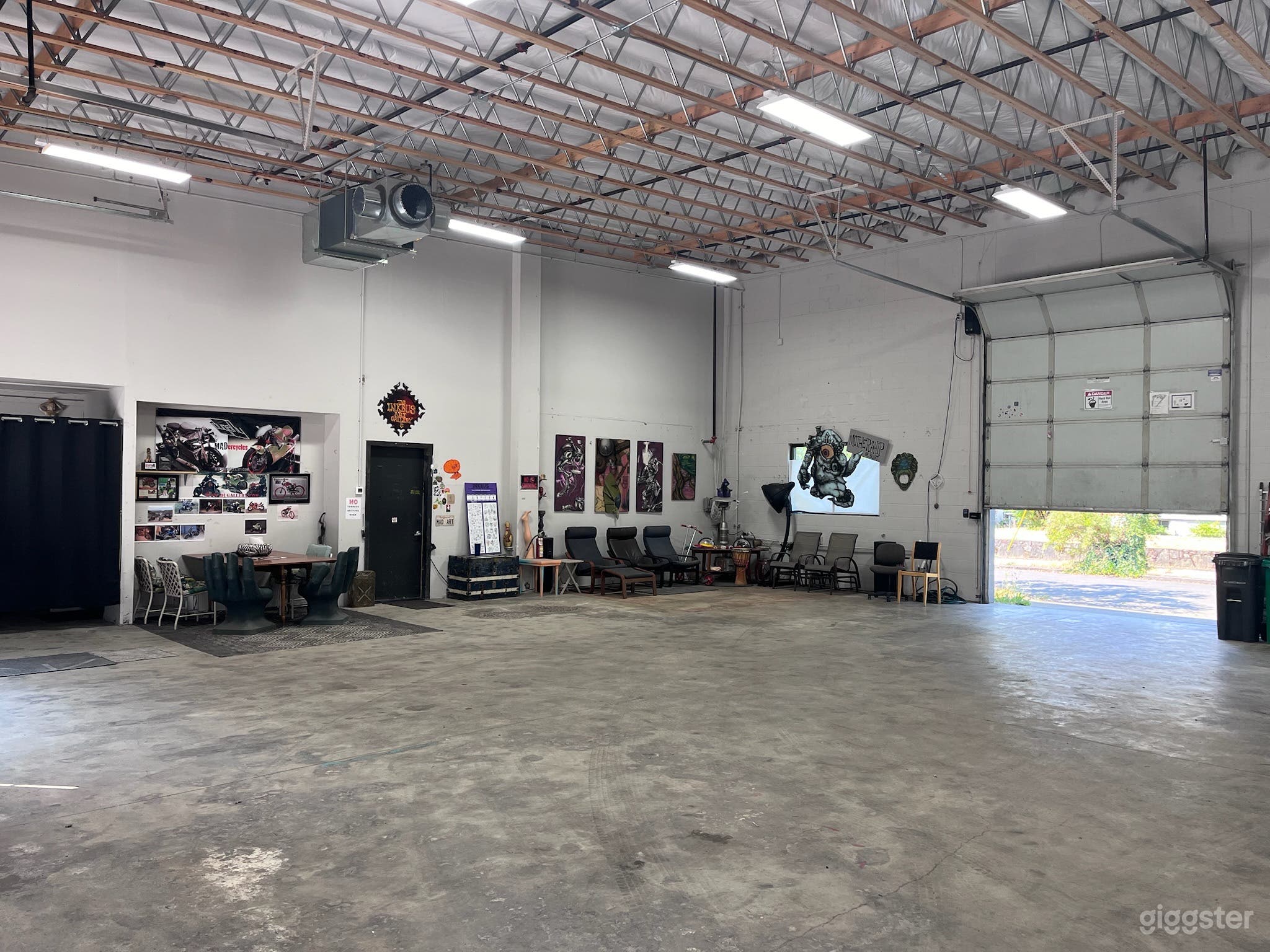 Lounge area within main space