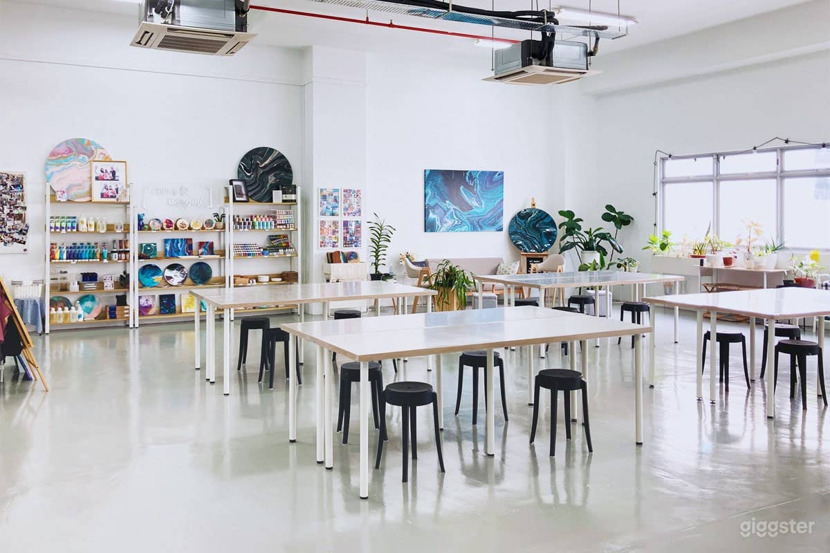 Workshop for up to 25 guests or Event Space for up to 40 guests