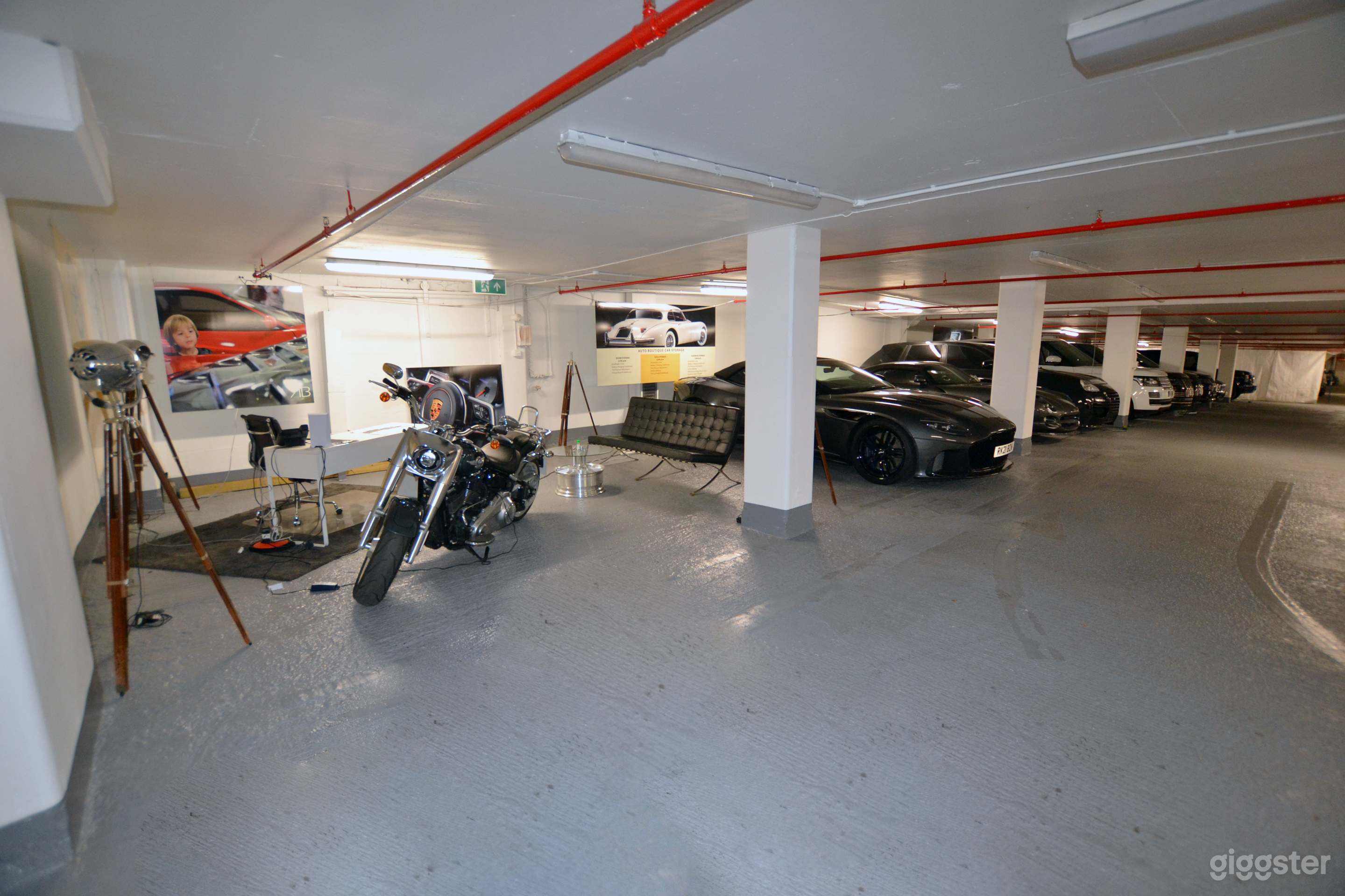 Large Underground Car Park Film/Shoot Location Photo 3