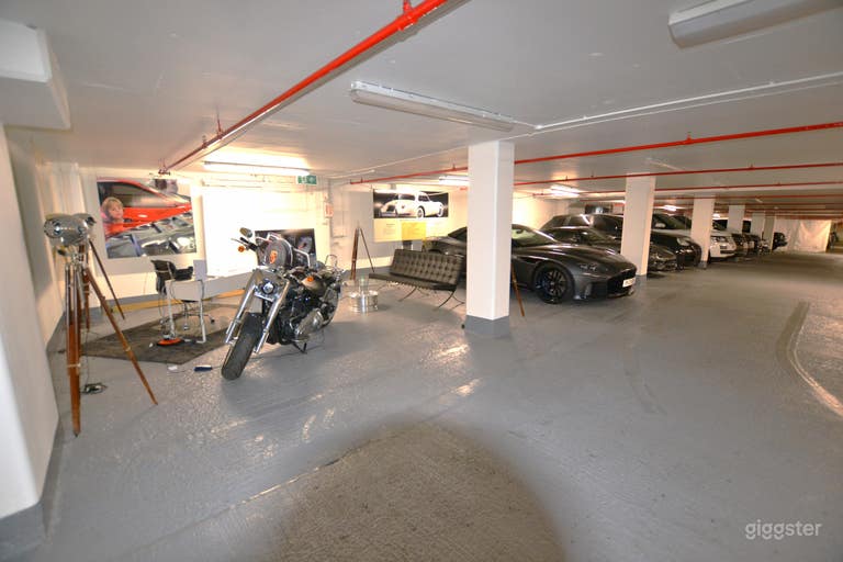  Large Underground Car Park Film/Shoot Location 
