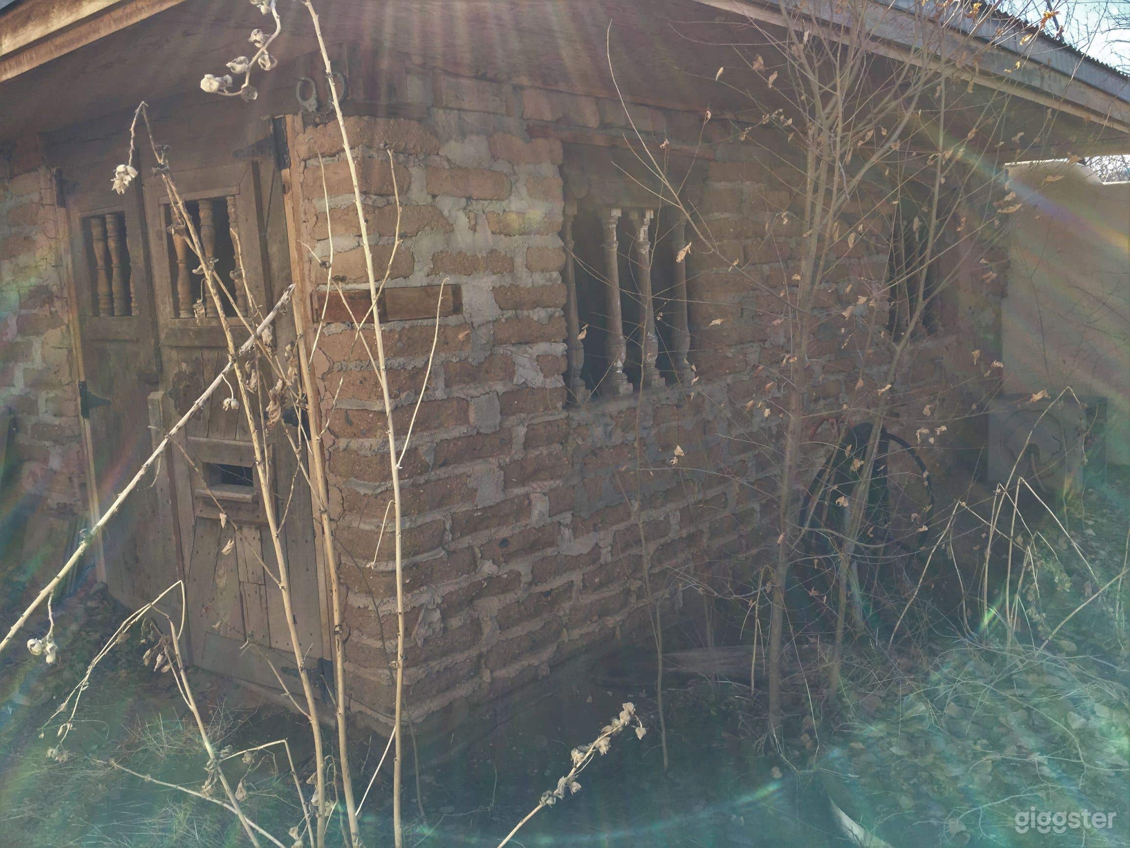 The "Jail House" Adobe Outbuilding