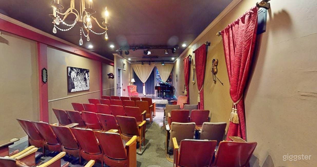 Vintage Style Intimate Theater with Green Room Photo 1
