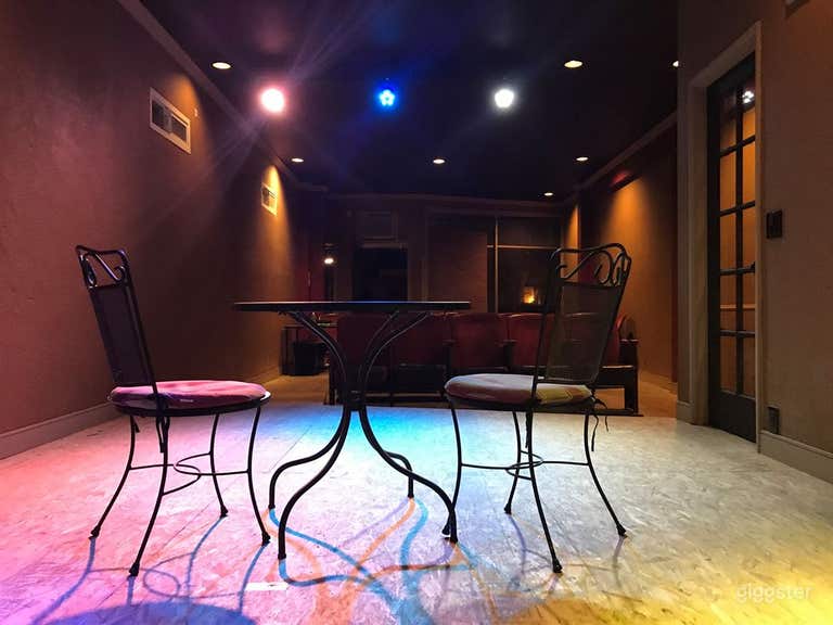  Vintage Style Intimate Theater with Green Room 