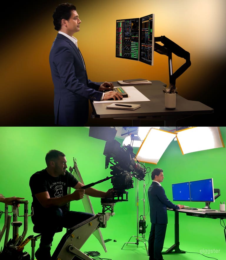  Green Screen CYC Studio Prelit 2-Wall in Brooklyn 