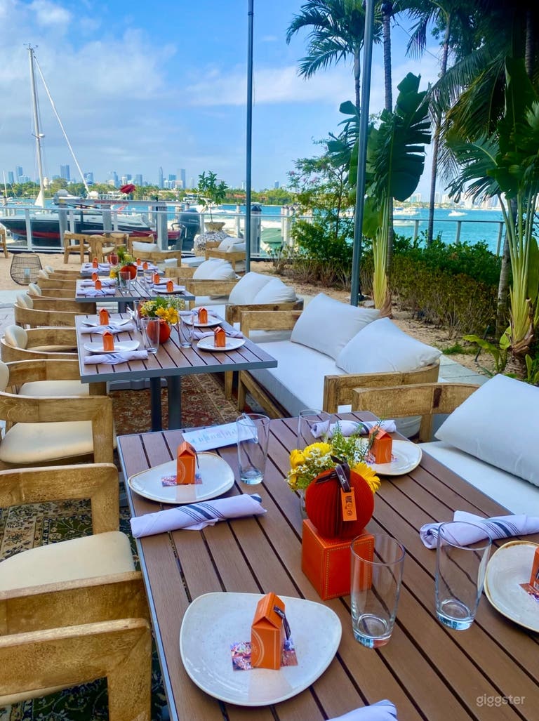  Waterfront Sunset Event Restaurant 