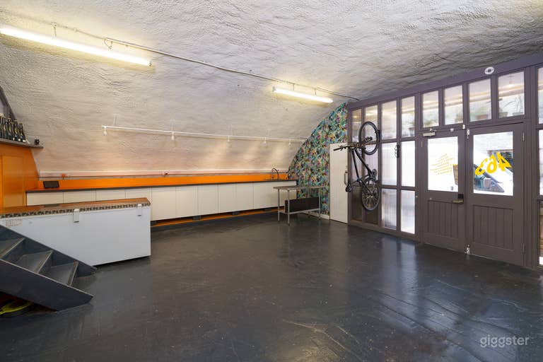  The bar is set up from this corner 