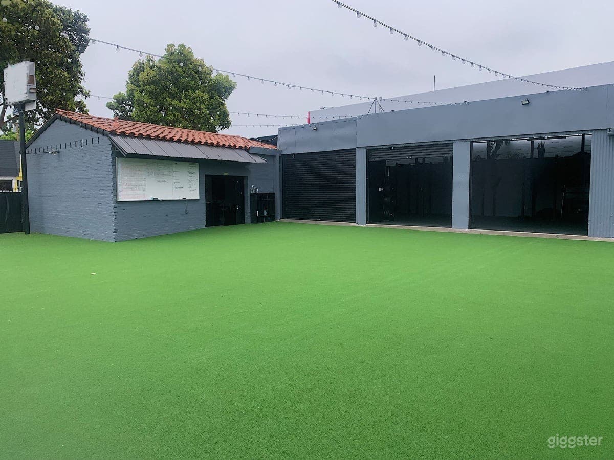 Open Air Indoor &amp; Outdoor Gym with Turf Photo 1