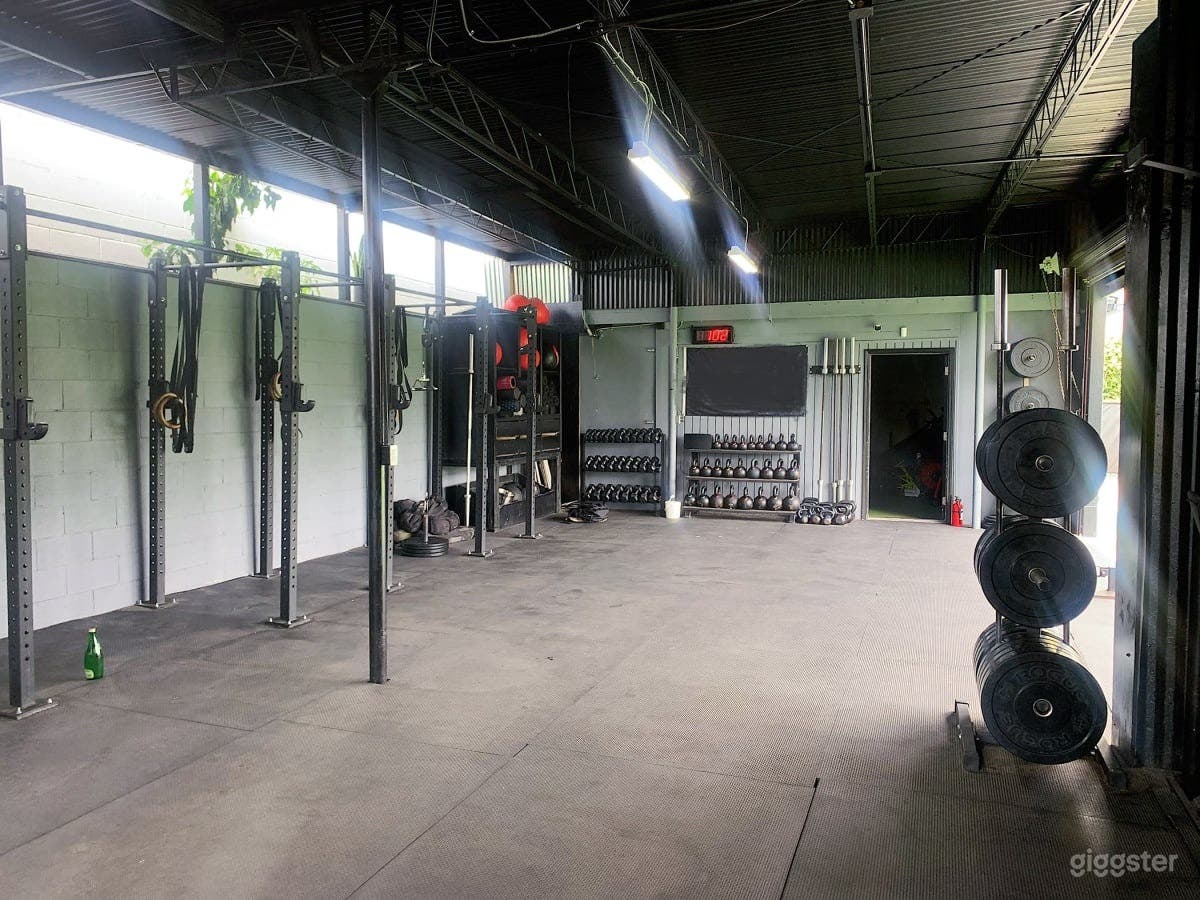 Open Air Indoor &amp; Outdoor Gym with Turf Photo 2