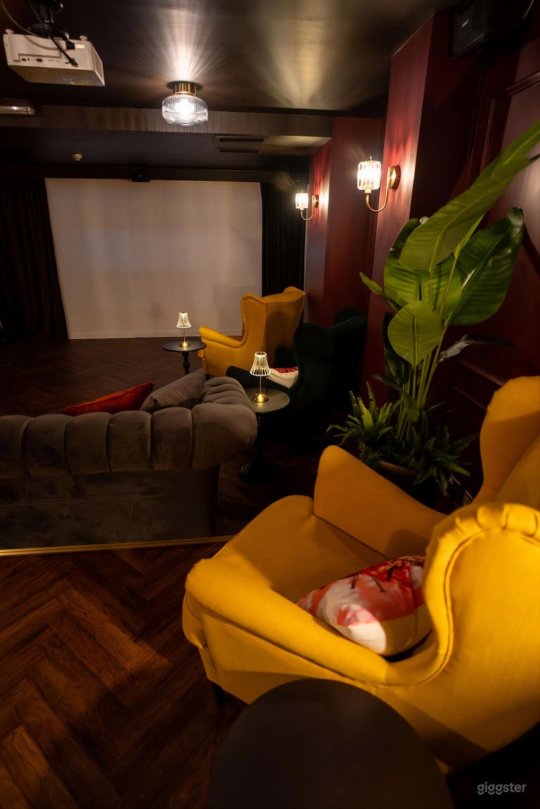  The Lounge - Private Screening Room 