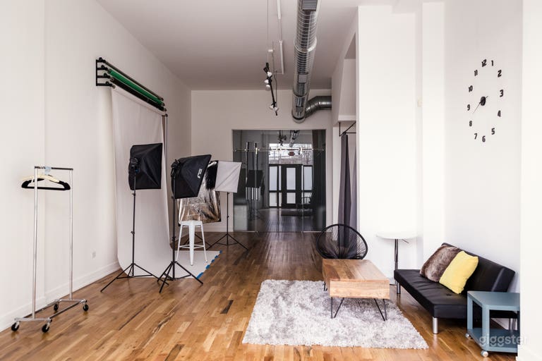  View of studio space from entryway 