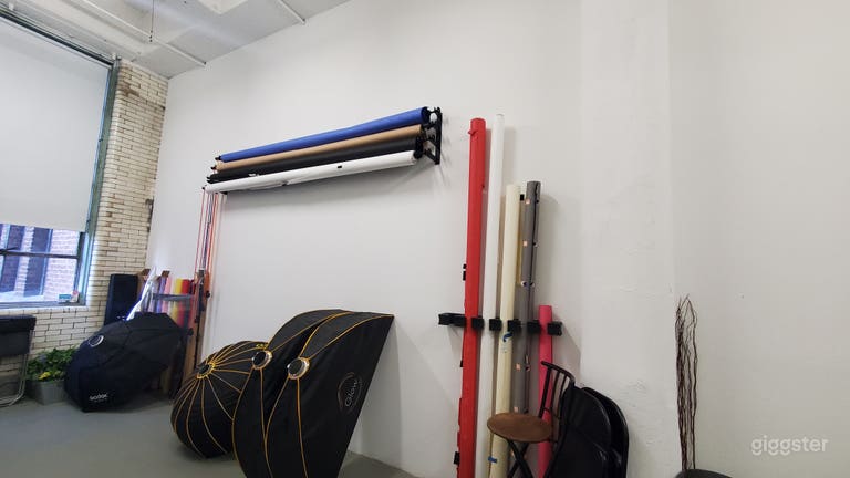  Multiple backdrop colors available. 