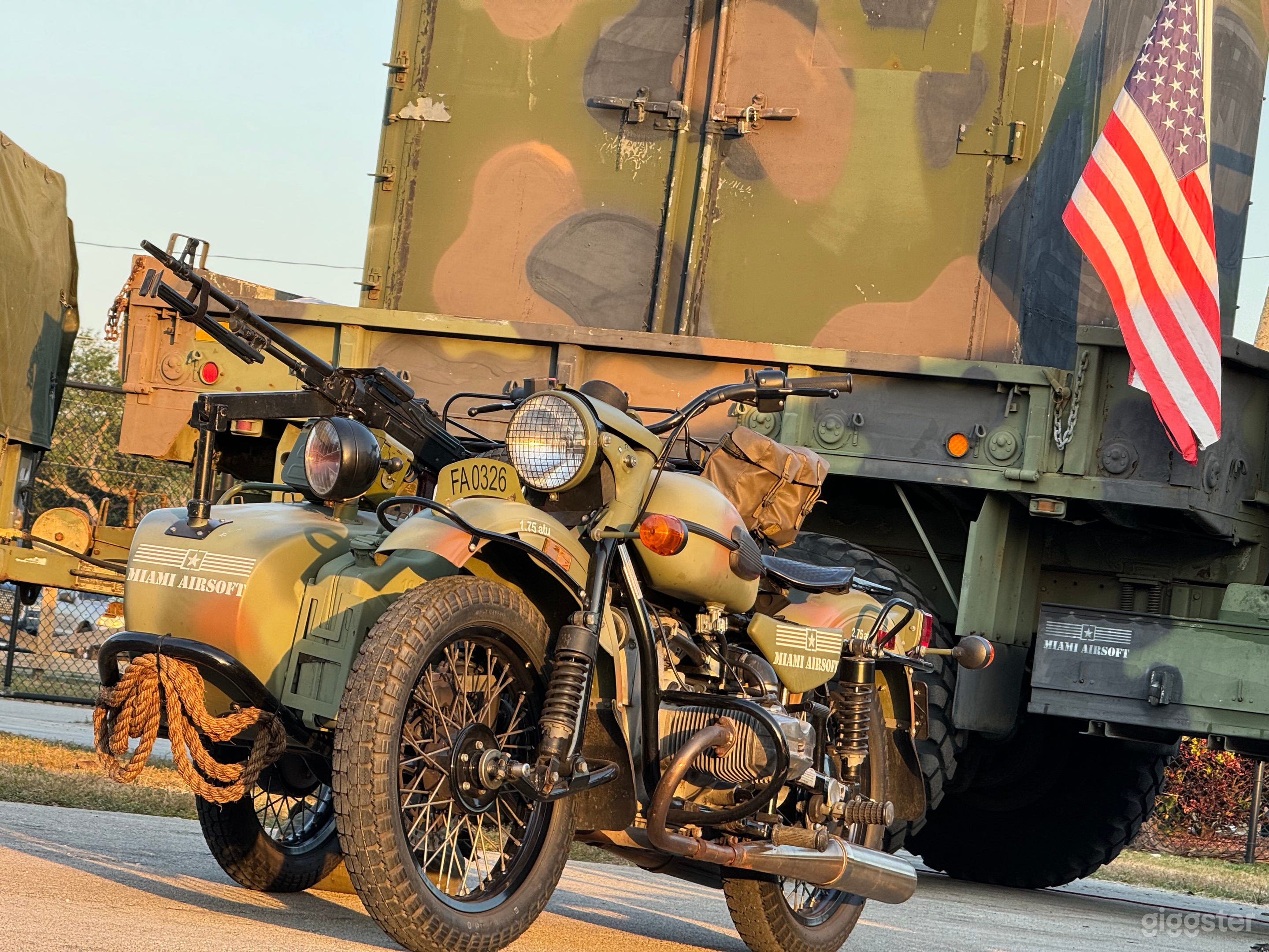 Ural WWII Russian Military Motorcycle Photo 1