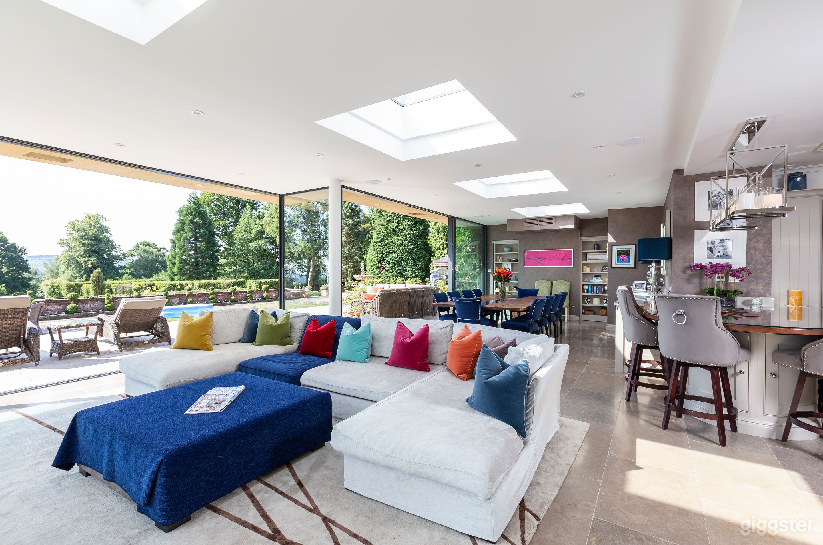 Modern Glass Extension With Ten Acres Photo 1