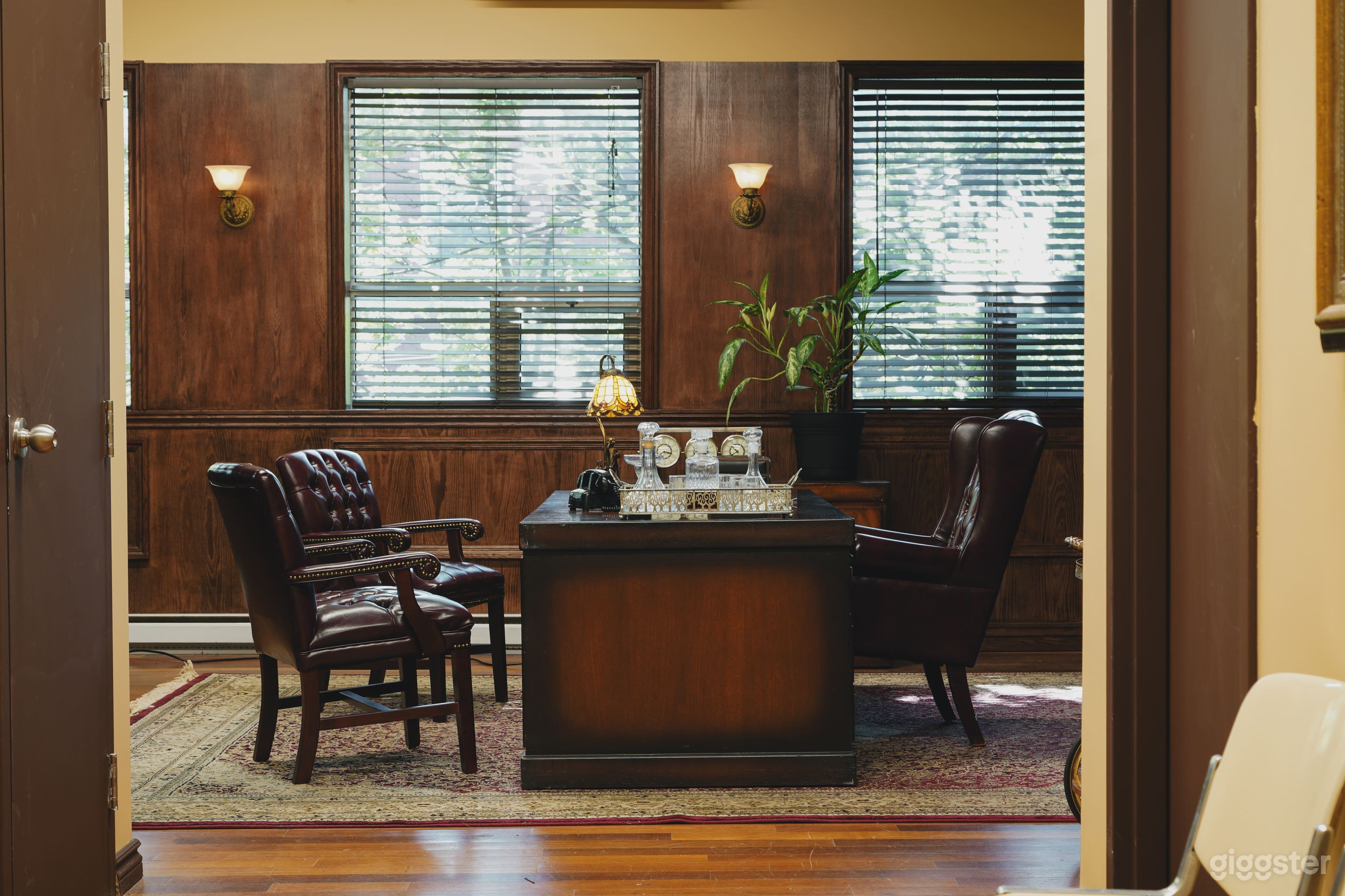 Vintage Executive Office & Boardroom Set Photo 3