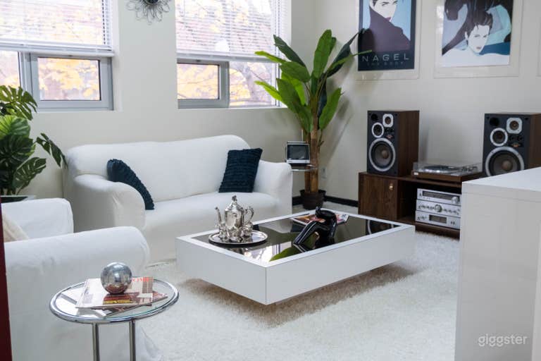  Vintage 1980s Living Room / Salon Vintage 1980  