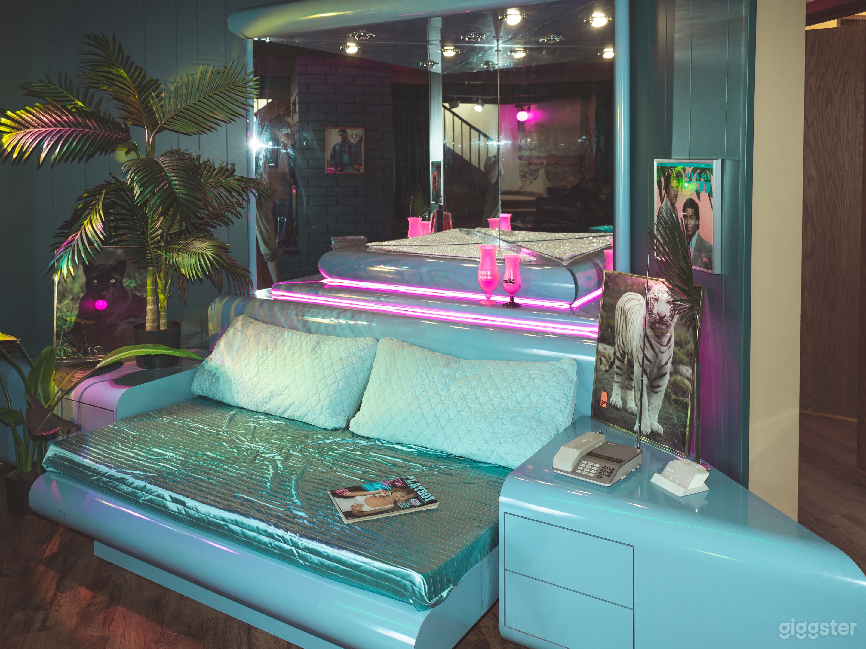 basement lounge area