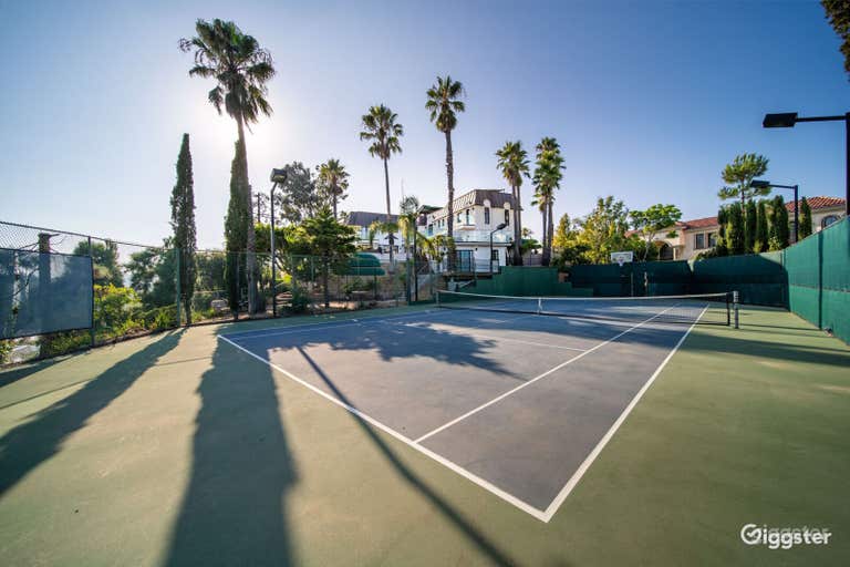  Hollywood Hills Tennis Pickle Basketball w/Views 
