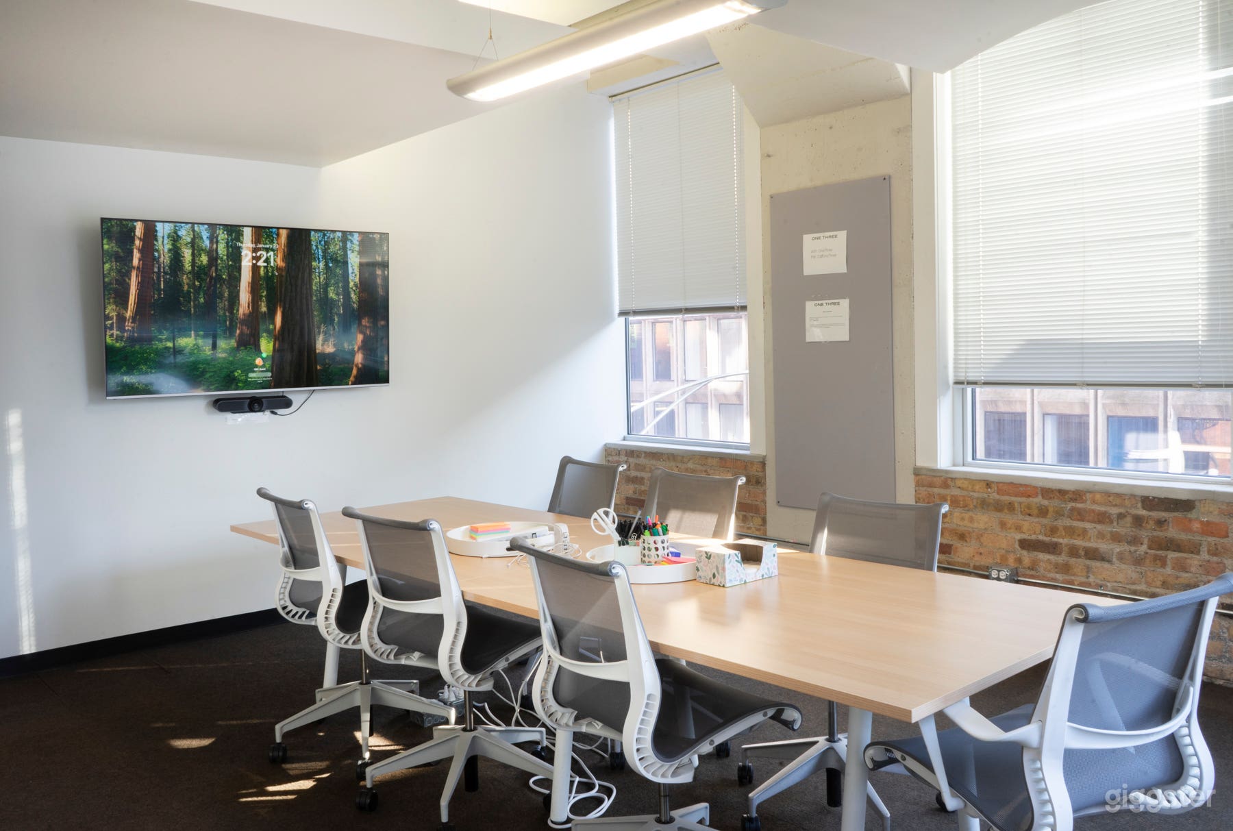 3:0 Large conference room with video conferencing