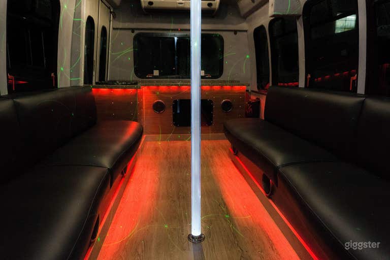  VIP Party Bus "Mini Black Pearl" in Minneapolis 